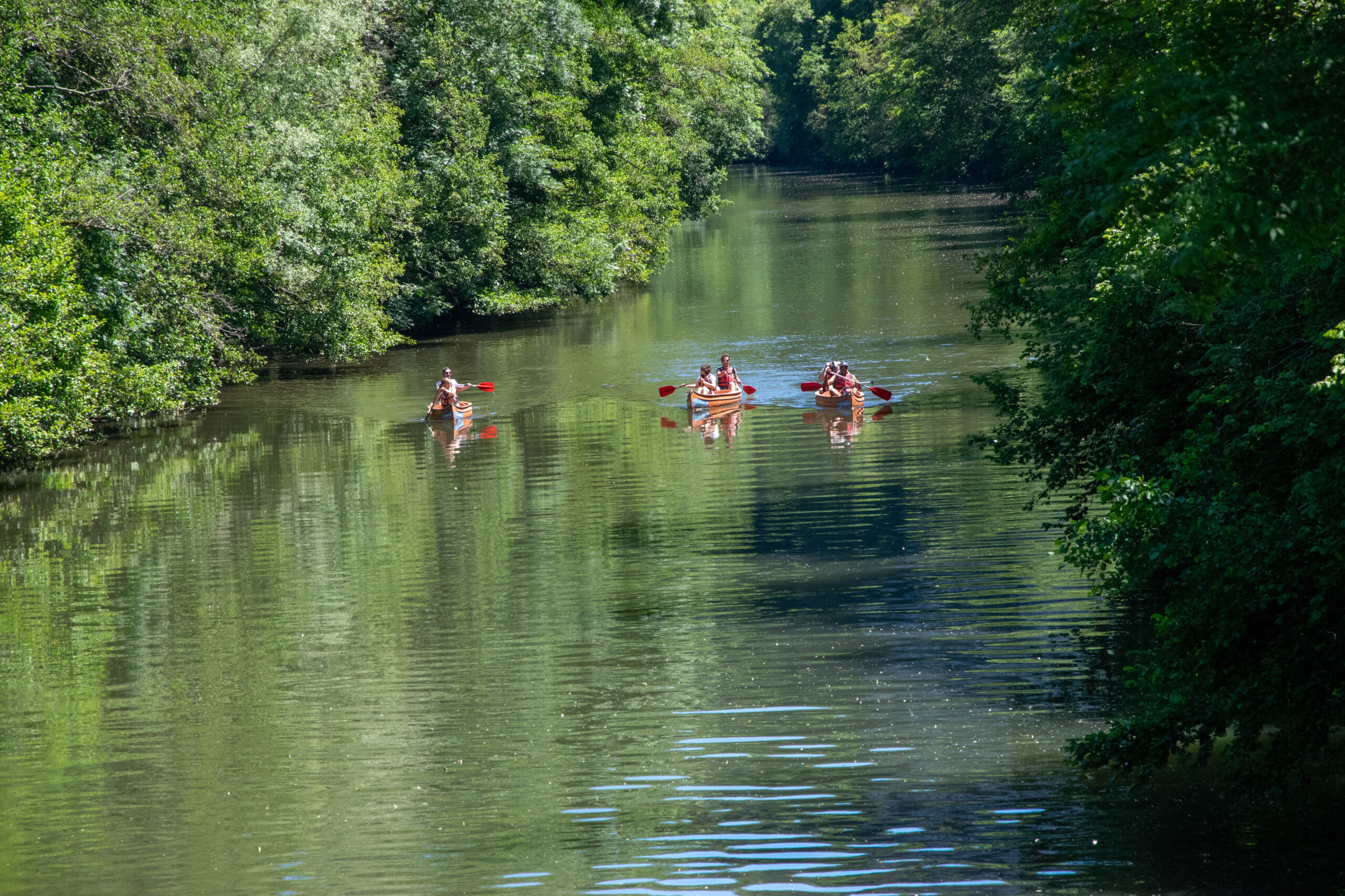 Canoë en Vallée du Célé